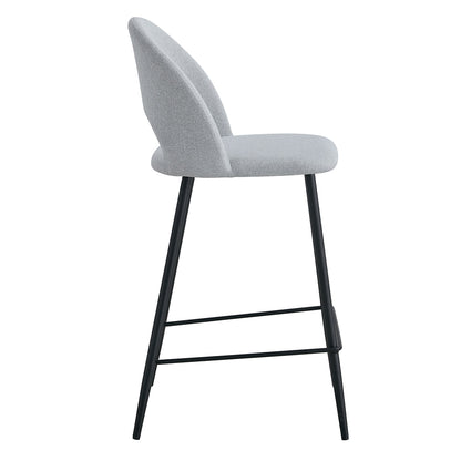 Asta Fabric Bar Stool (Set of 2)