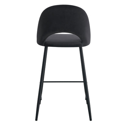 Asta Velvet Bar Stool (Set of 2)
