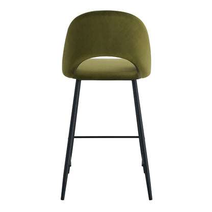 Asta Velvet Bar Stool (Set of 2)