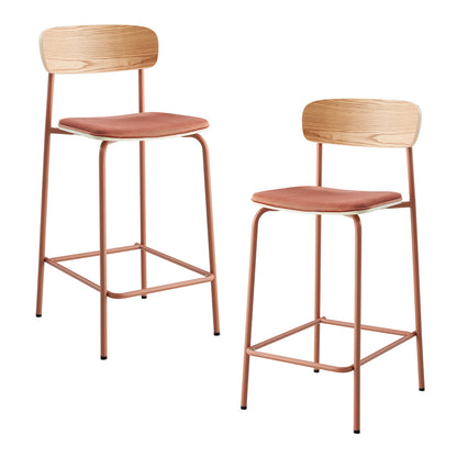 Cove Fabric Bar Stool (Set of 2)