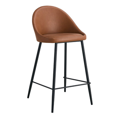 Leo Leatherette Bar Stool (Set of 2)