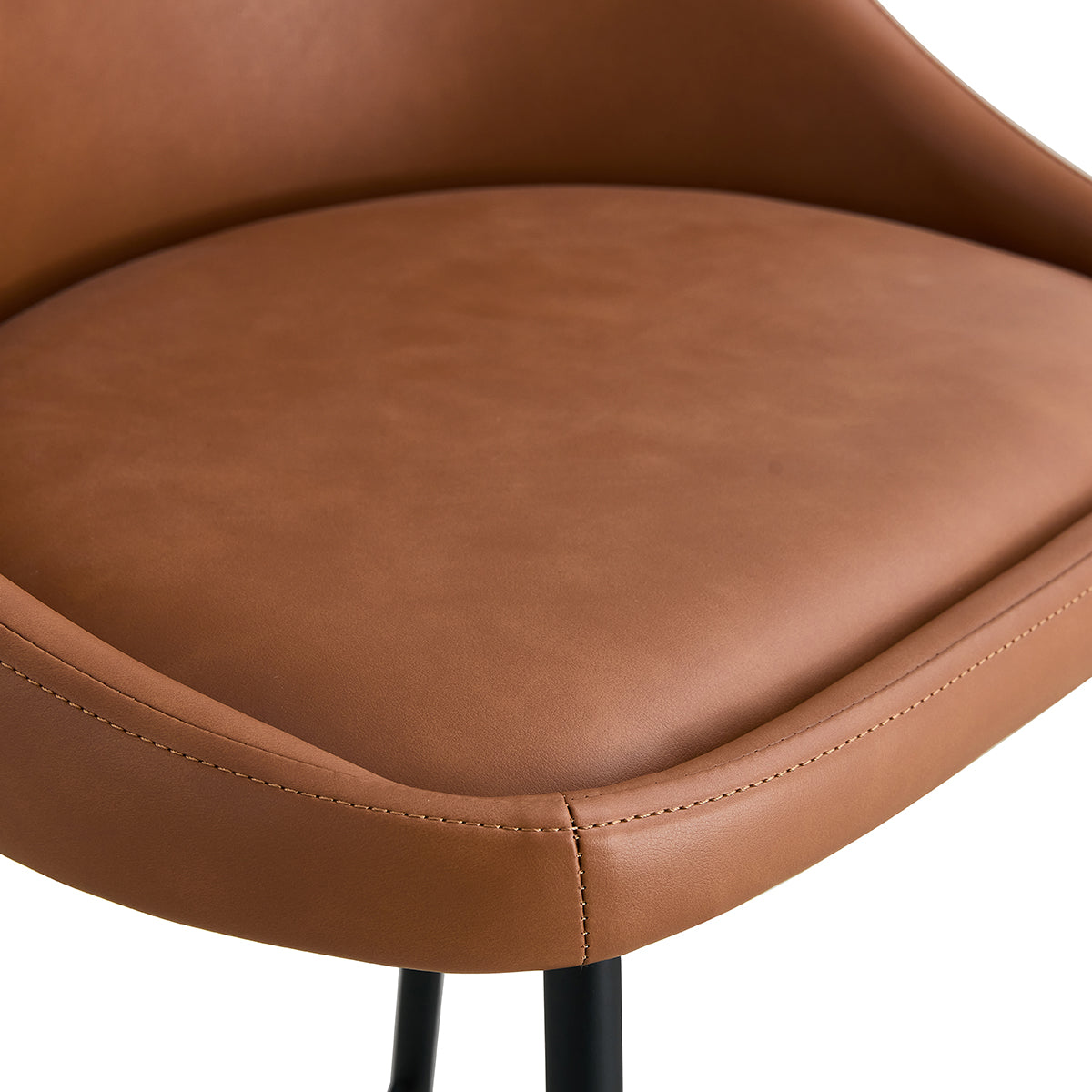 Leo Leatherette Bar Stool (Set of 2)