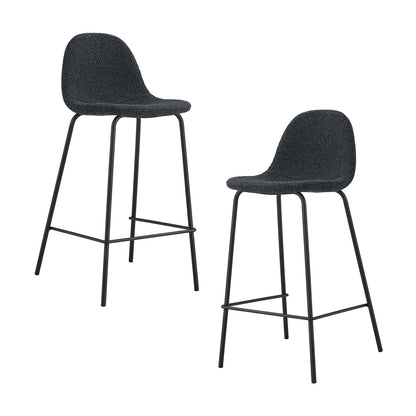 Luca Boucle Bar Stool (Set of 2)