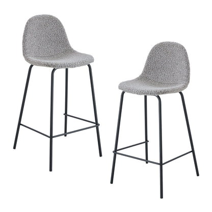 Luca Boucle Bar Stool (Set of 2)
