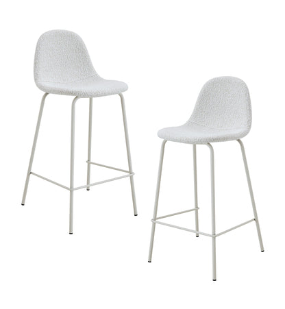 Luca Boucle Bar Stool (Set of 2)