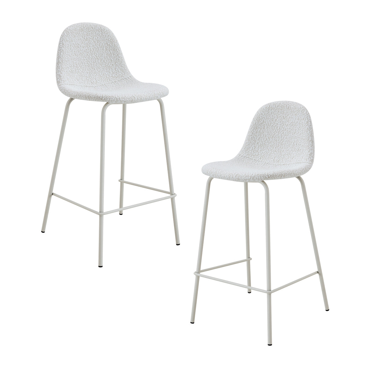 Luca Boucle Bar Stool (Set of 2)