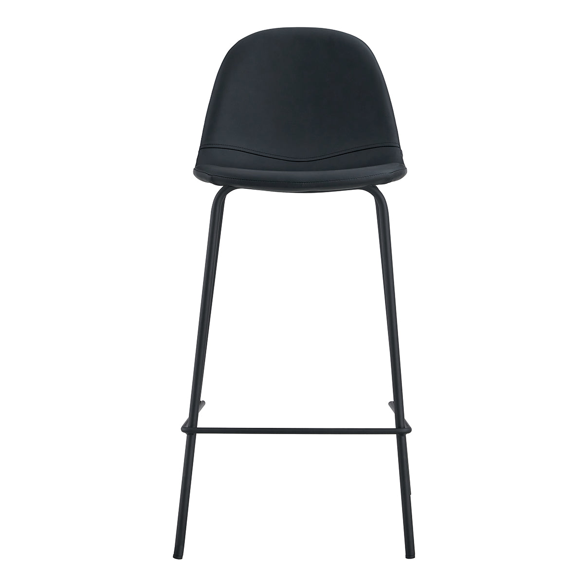 Luca Leatherette Bar Stool (Set of 2)