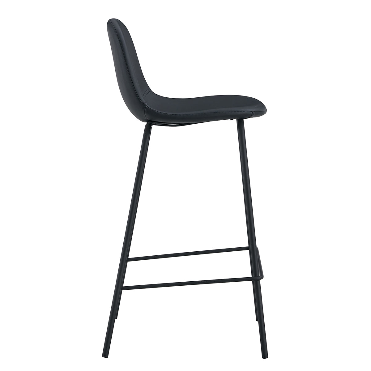 Luca Leatherette Bar Stool (Set of 2)