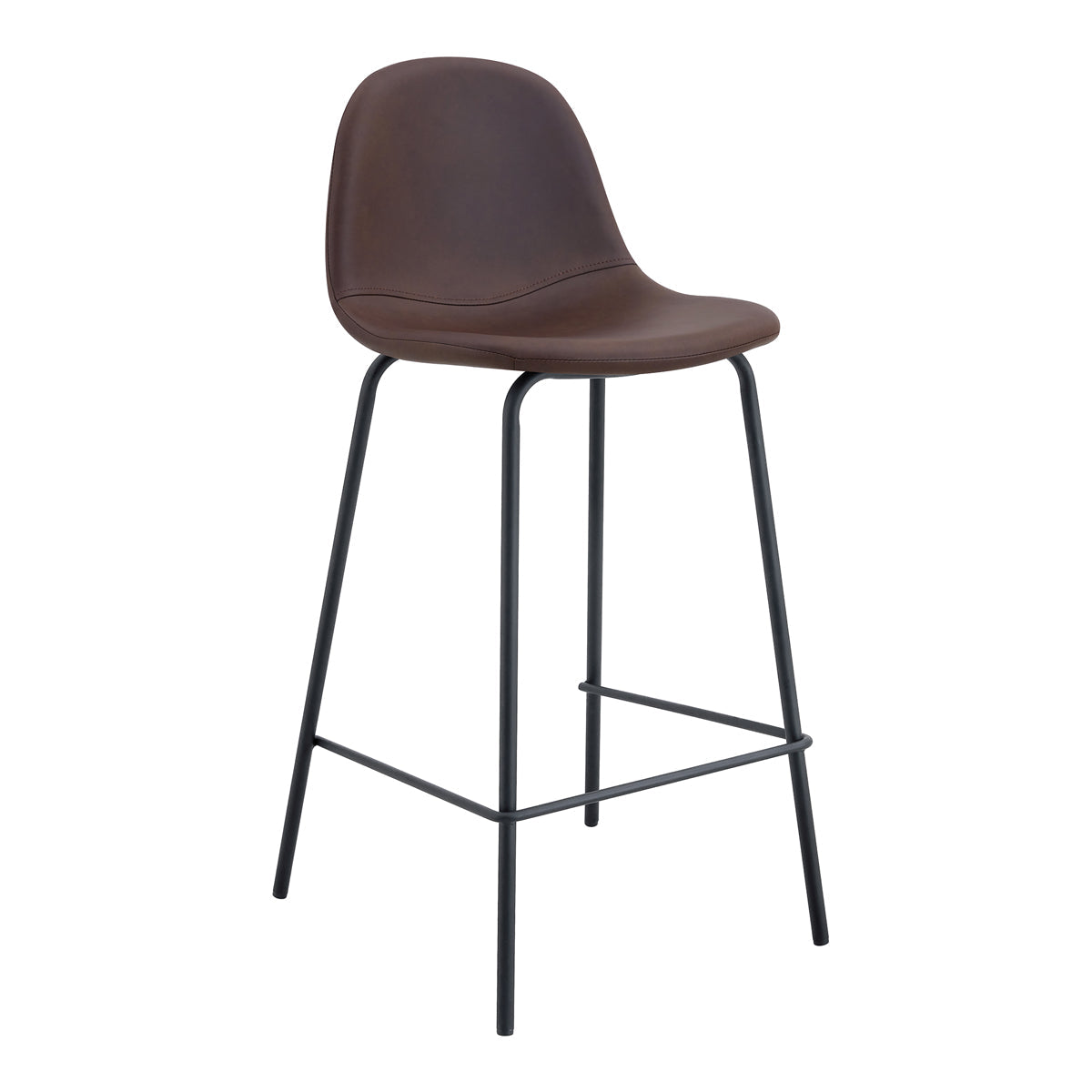 Luca Leatherette Bar Stool (Set of 2)