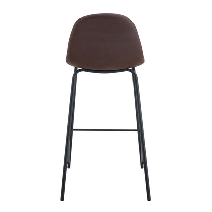 Luca Leatherette Bar Stool (Set of 2)
