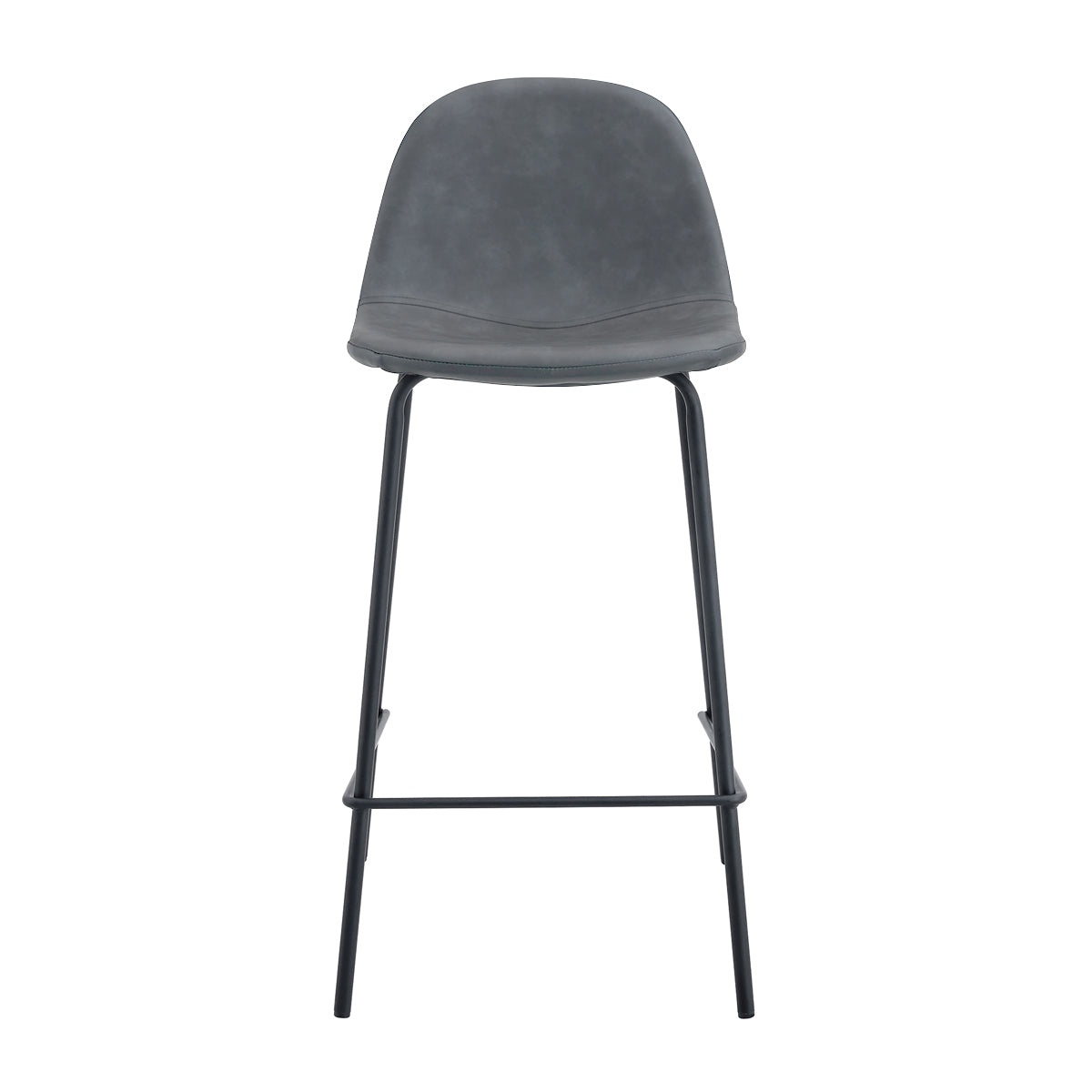 Luca Leatherette Bar Stool (Set of 2)