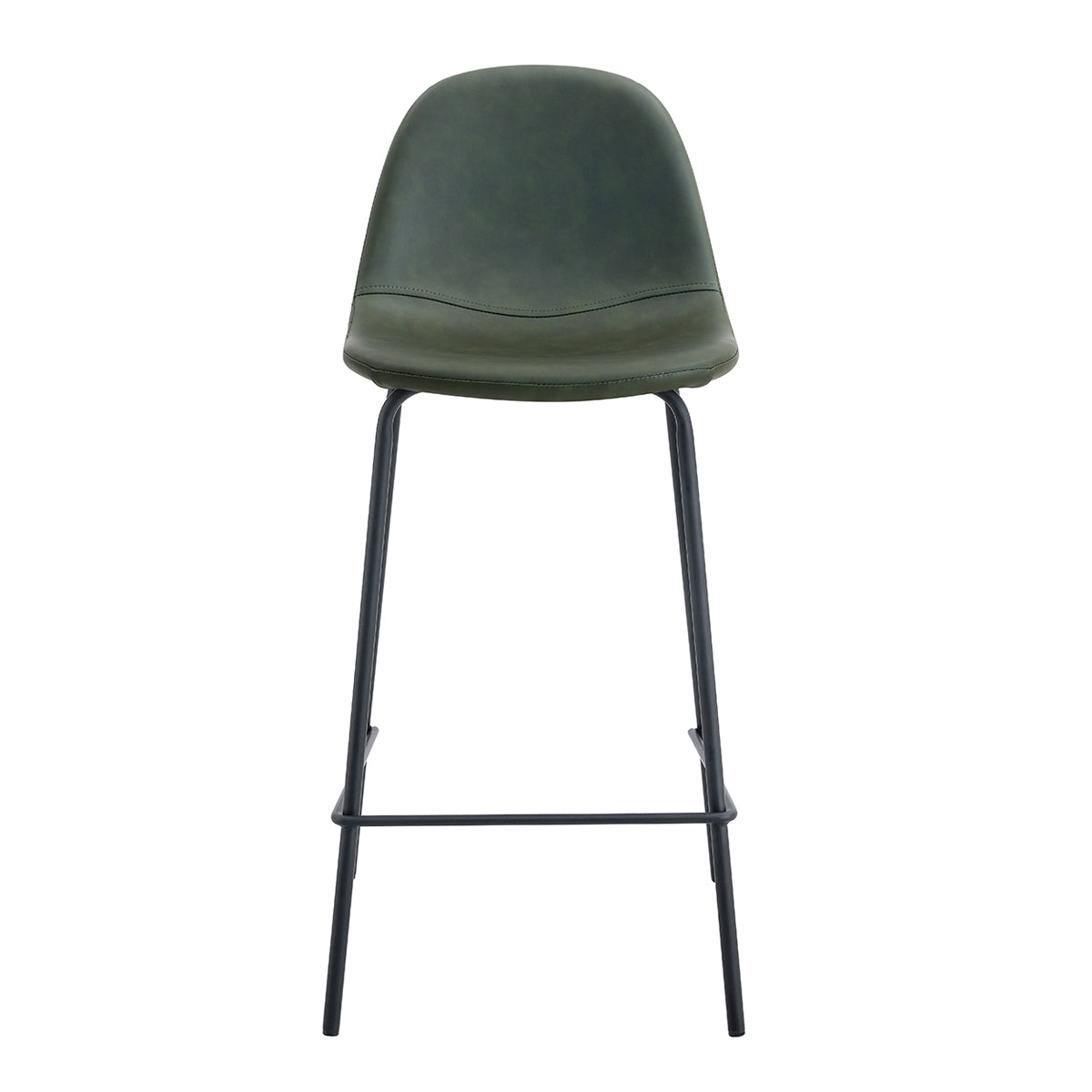 Luca Leatherette Bar Stool (Set of 2)