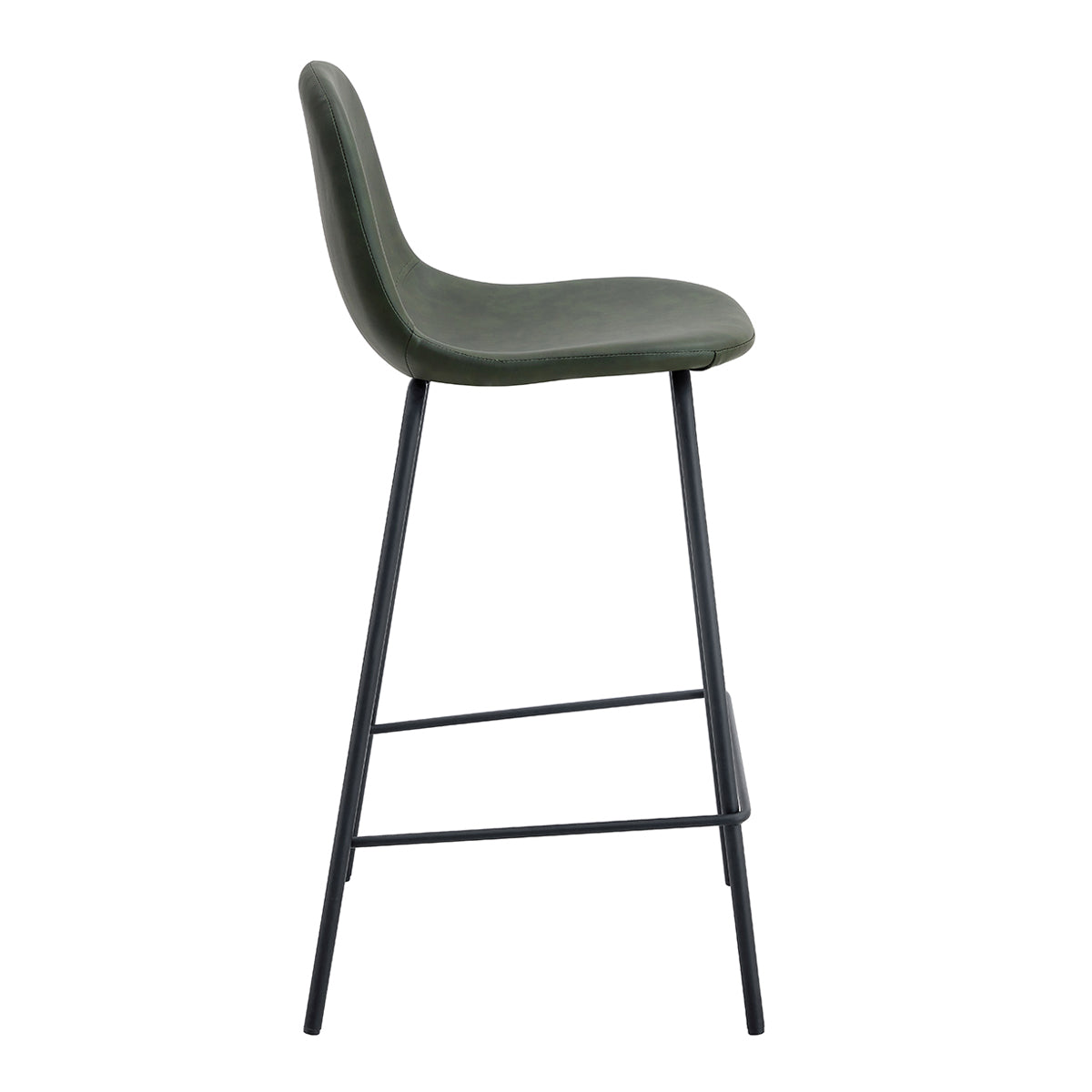 Luca Leatherette Bar Stool (Set of 2)