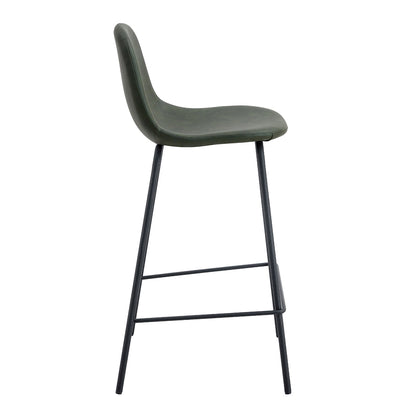 Luca Leatherette Bar Stool (Set of 2)