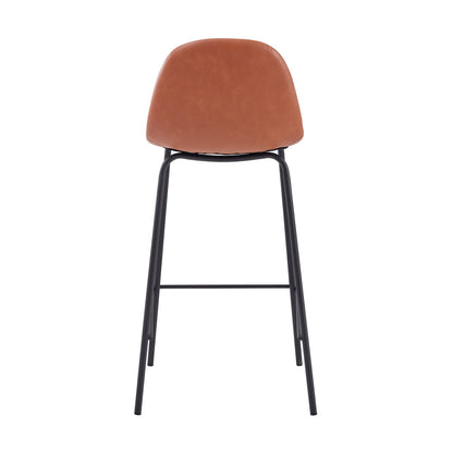 Luca Leatherette Bar Stool (Set of 2)