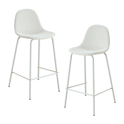 Luca Leatherette Bar Stool (Set of 2)