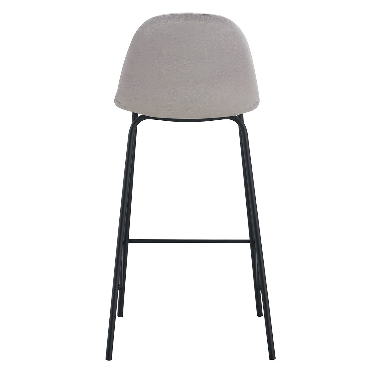 Luca Velvet Bar Stool (Set of 2)