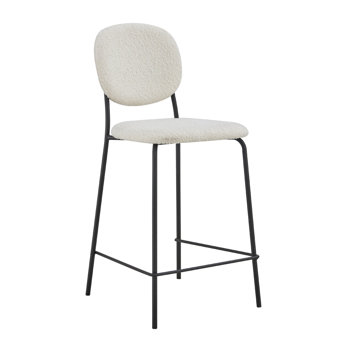 Margot Boucle Bar Stool (Set of 2)