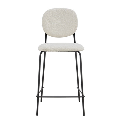 Margot Boucle Bar Stool (Set of 2)