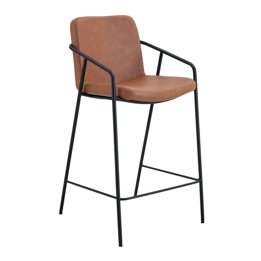 Tate Leatherette Bar Stool (Set of 2)
