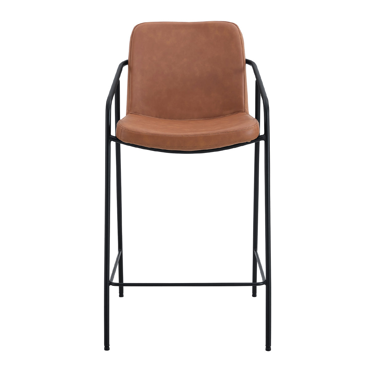 Tate Leatherette Bar Stool (Set of 2)
