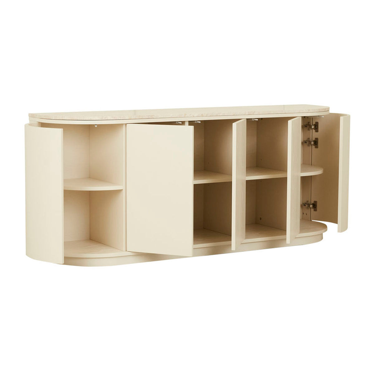 Oberon Crescent Marble Buffet