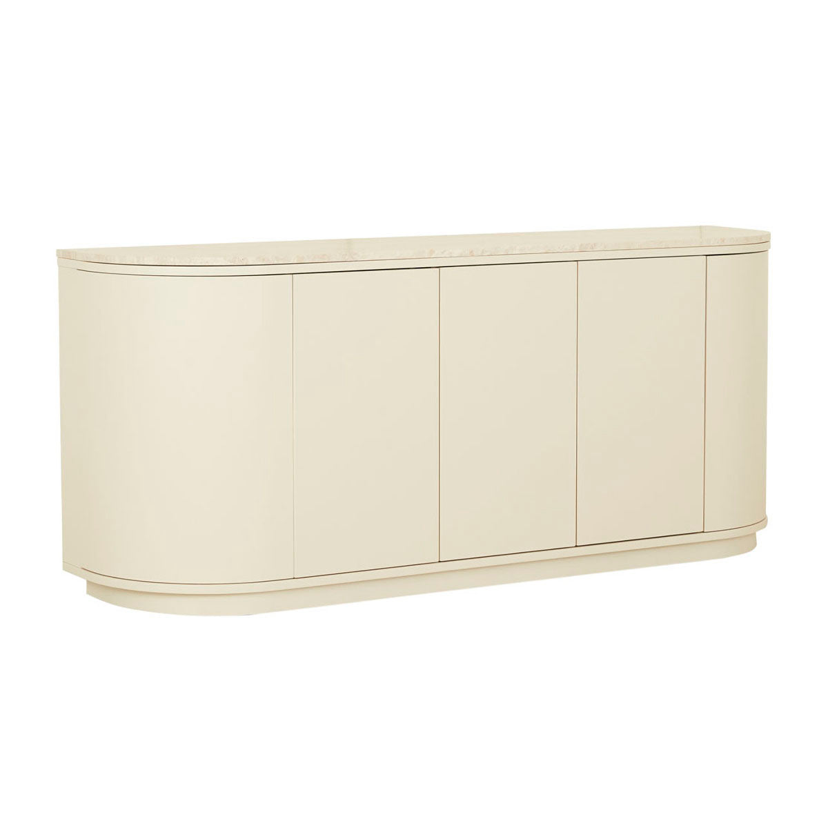 Oberon Crescent Marble Buffet