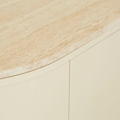 Oberon Crescent Marble Buffet