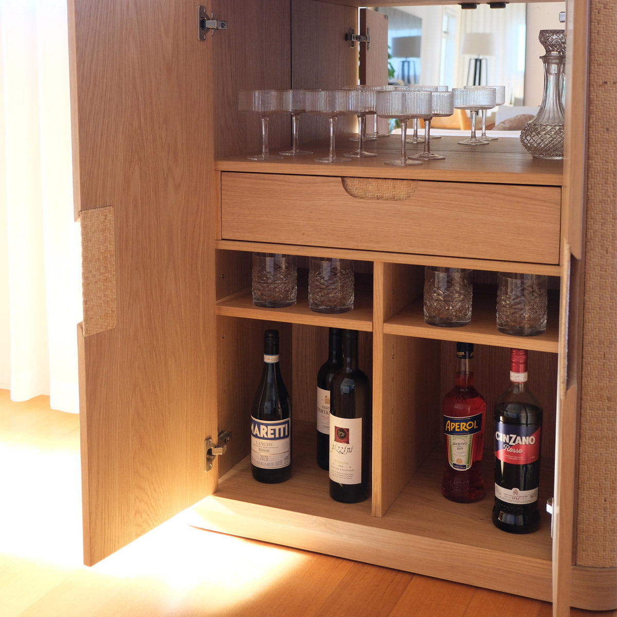 Magnolia Bar Cabinet