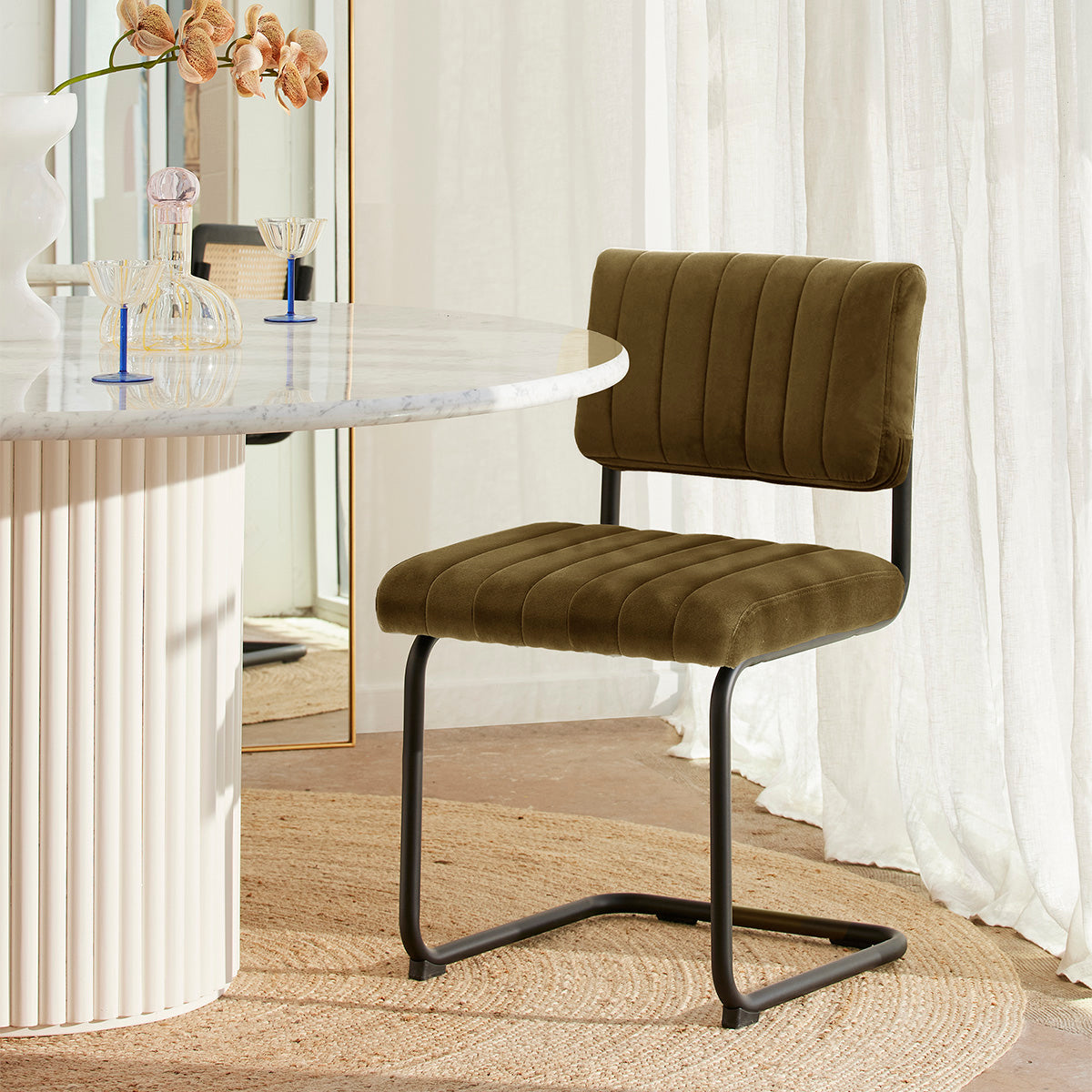 Blake Velvet Dining Chair