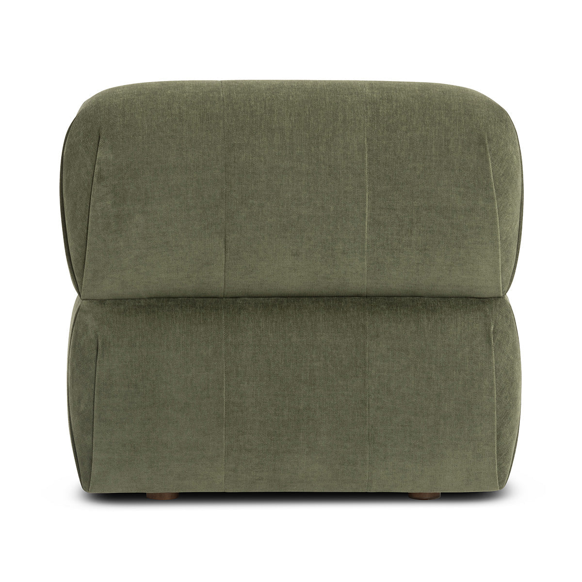 Bowie Textured Velvet Armless Modular Piece