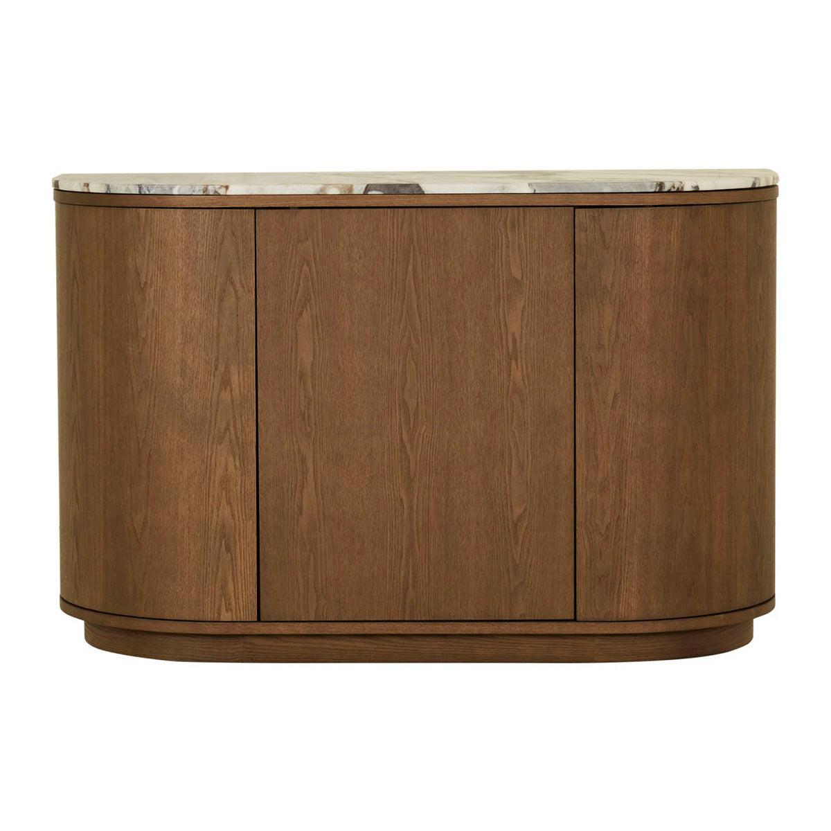 Oberon Crescent Marble Storage Unit