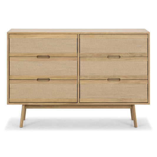 Arigato Timber 6 Drawer Dresser
