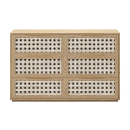 Cuba Rattan 6 Drawer Chest of Drawers