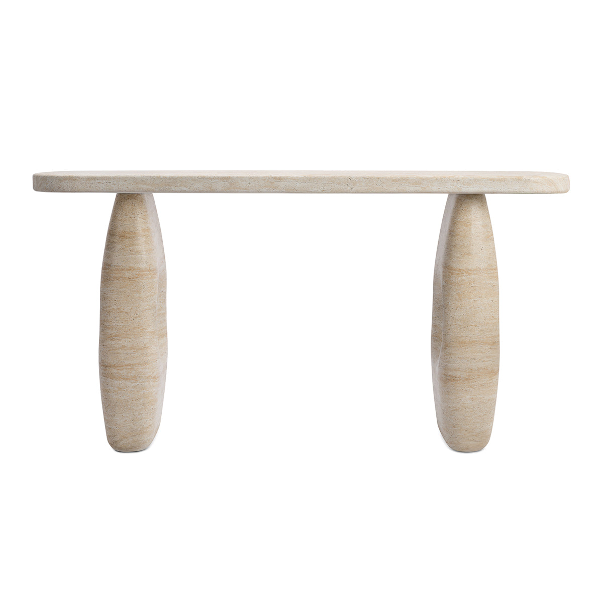 Azzurra Console (Travertine Finish)