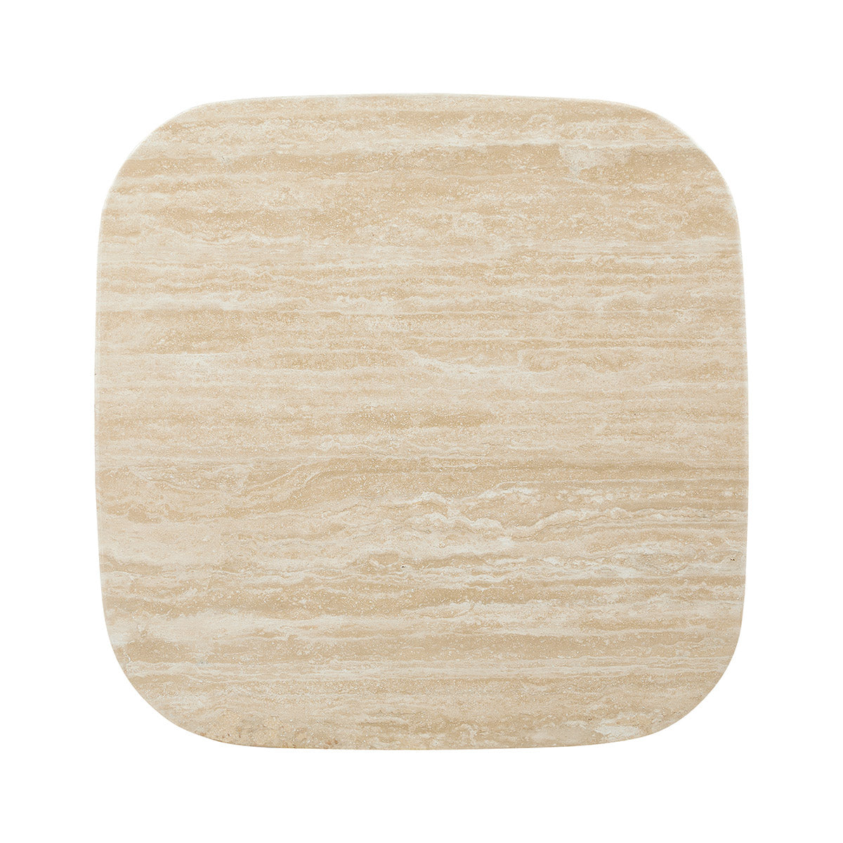 Pierro Travertine Coffee Table (Oak, Travertine)
