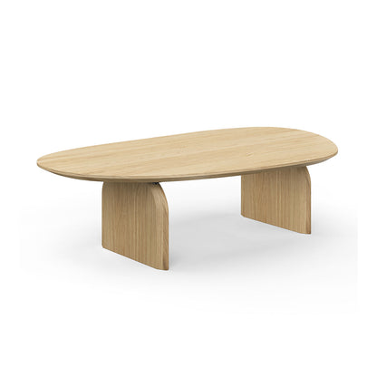 Clover Oval Oak Coffee Table