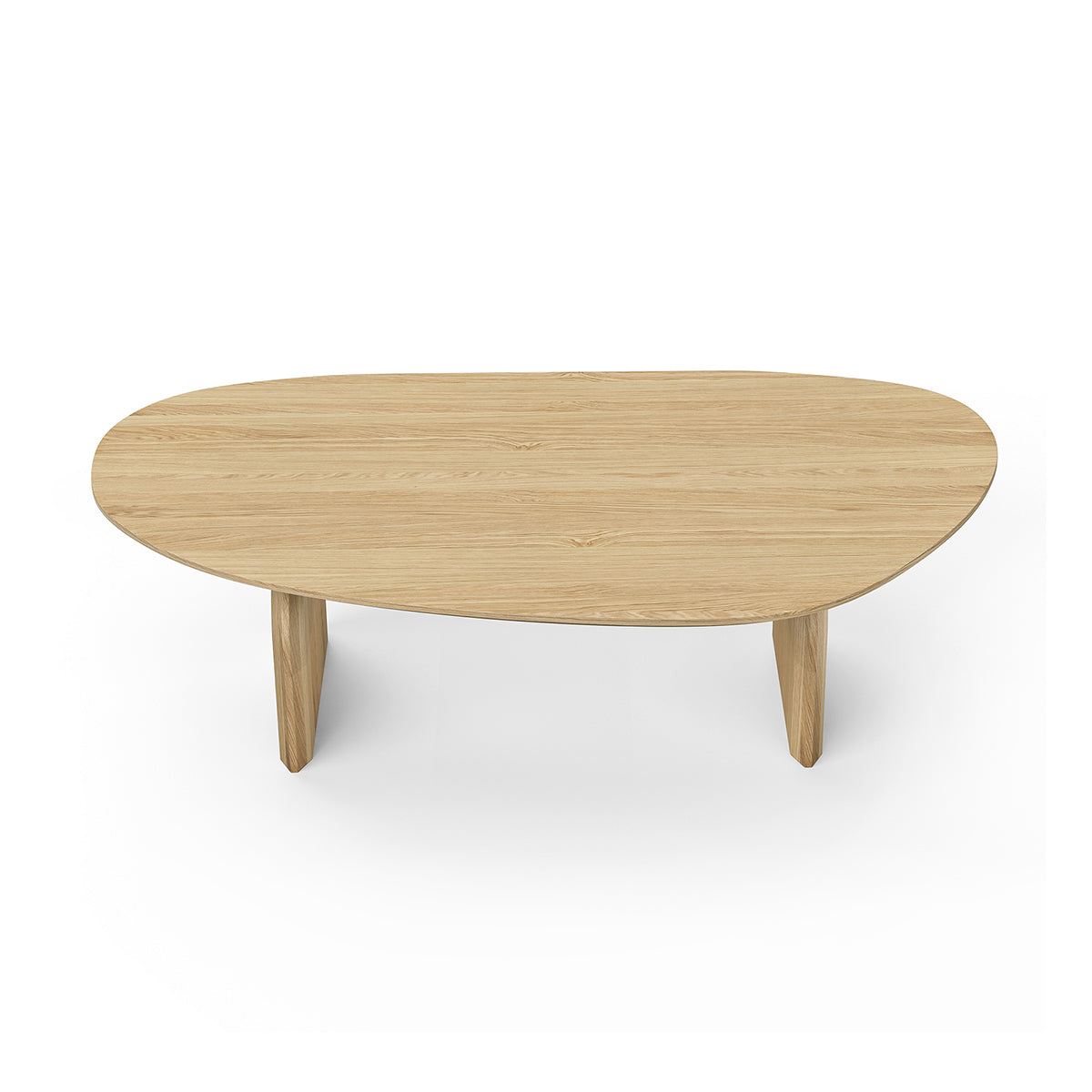 Clover Oval Oak Coffee Table