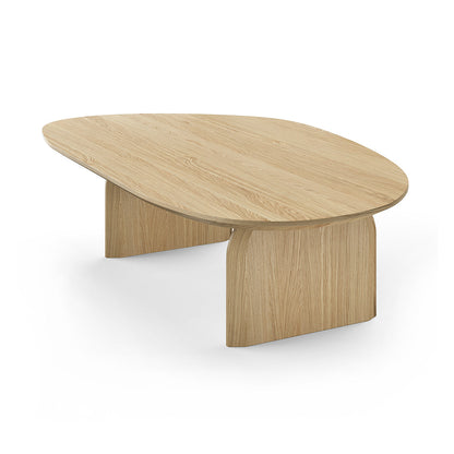 Clover Oval Oak Coffee Table