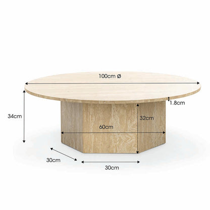 Hallie Round Coffee Table