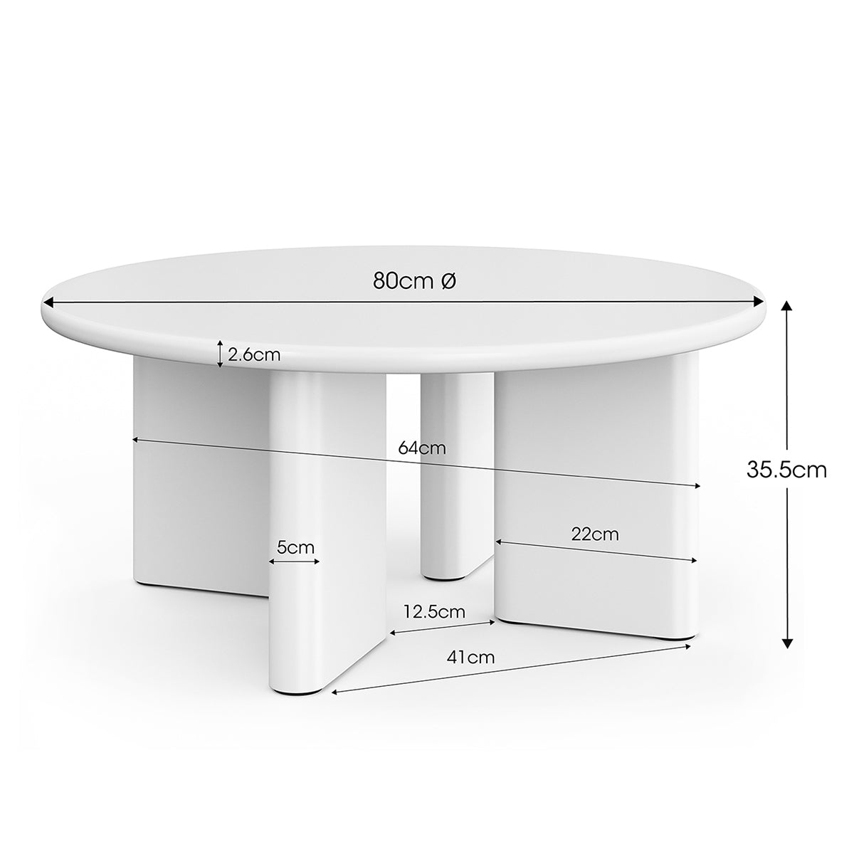 Mara Round Coffee Table