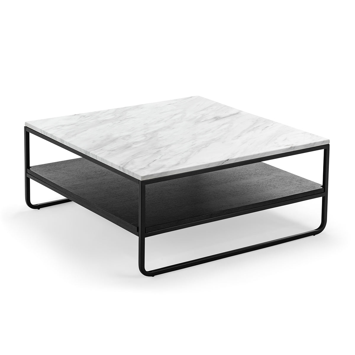 Maverick White Marble Coffee Table