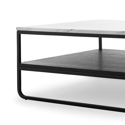Maverick White Marble Coffee Table