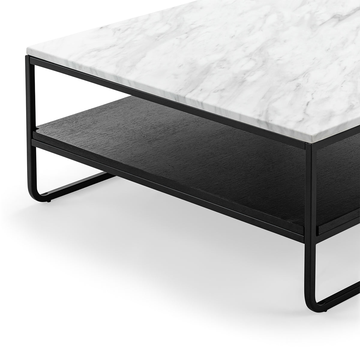 Maverick White Marble Coffee Table