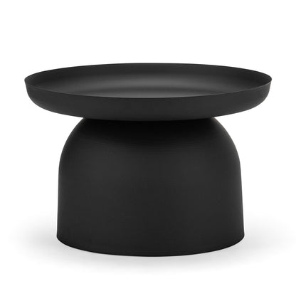 Nero Round Pedestal Coffee Table