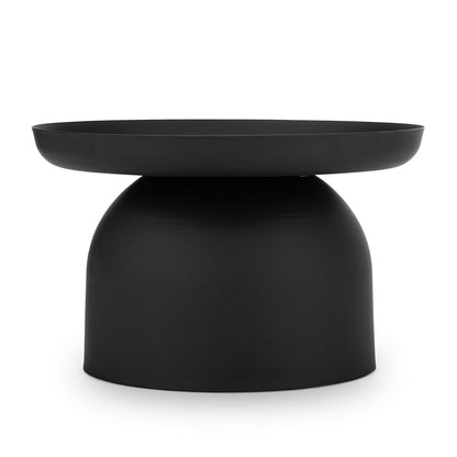 Nero Round Pedestal Coffee Table