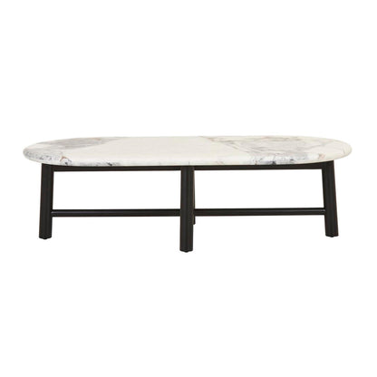 Artie Oval Marble Coffee Table