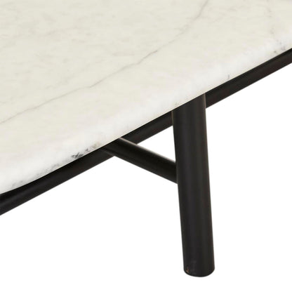 Artie Oval Marble Coffee Table