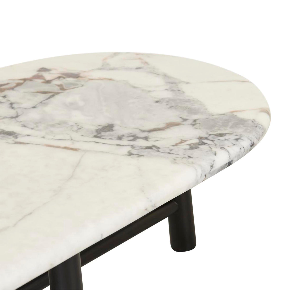Artie Oval Marble Coffee Table