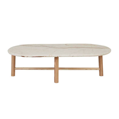 Artie Oval Marble Coffee Table
